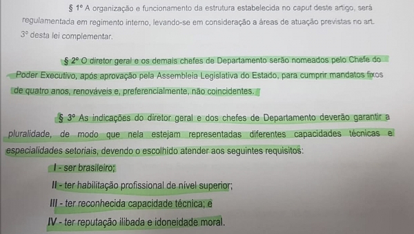 Ageac, governo afastou os que estavam dentro do mandato para empossar diretoria irregular
