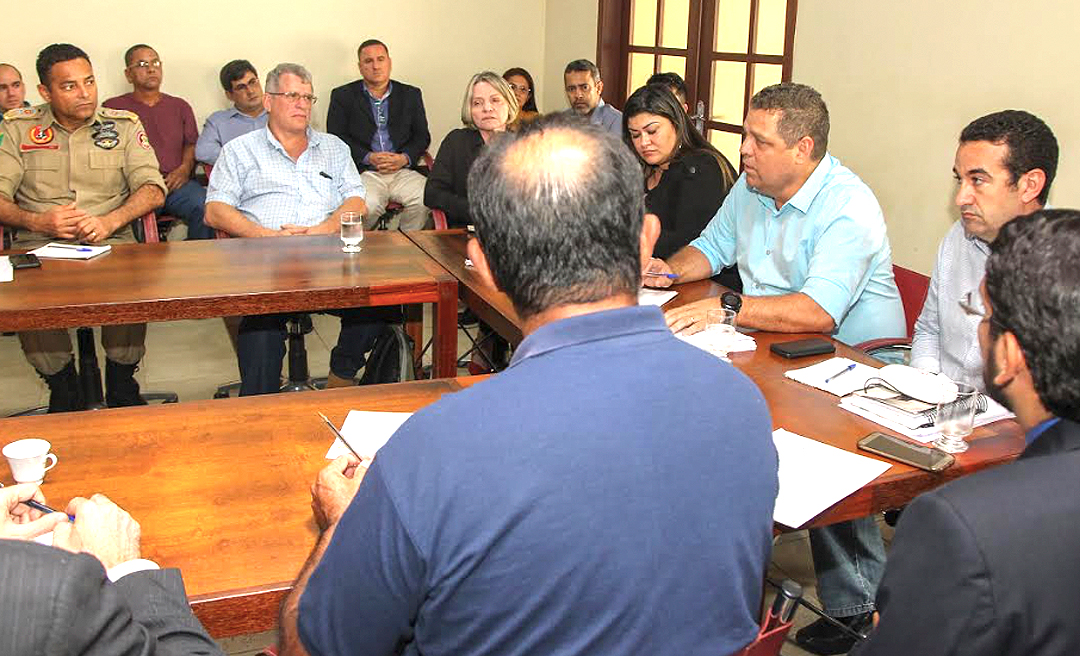 Major Rocha recebe diagnóstico de secretarias e órgãos do Governo