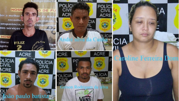 Núcleo de Capturas da Polícia Civil cumpre mandados e coloca atrás das grades cinco criminosos