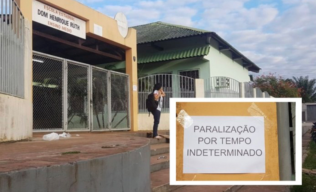 Educação em Cruzeiro do Sul entra em greve e não comunica o sindicato na capital