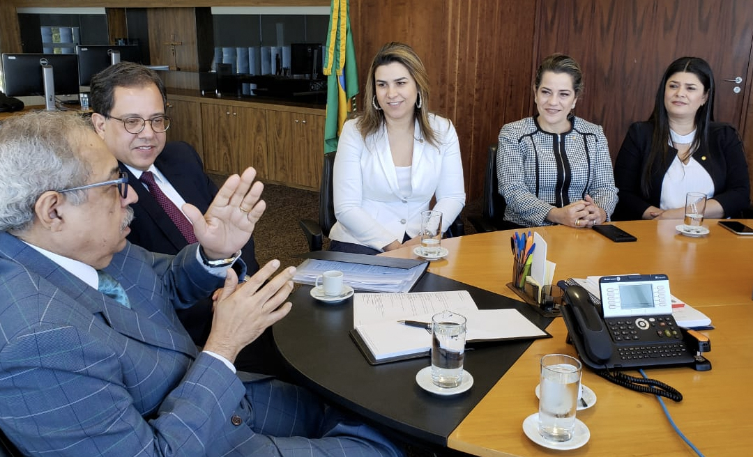 Mara Rocha participa de reunião no TSE para tratar sobre cota para mulheres nas eleições