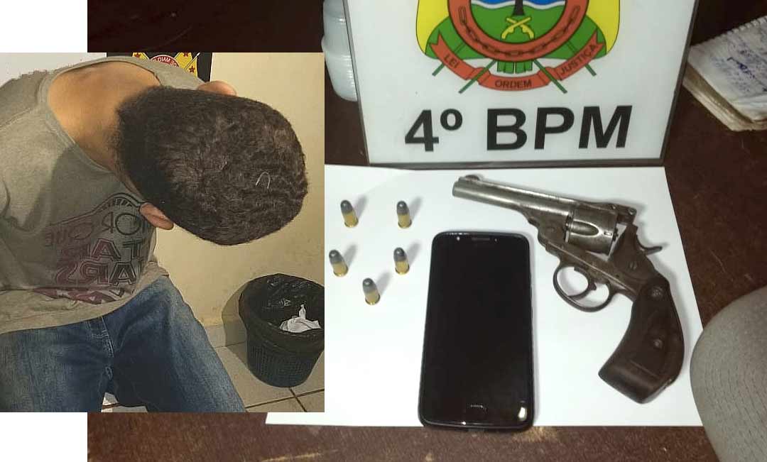 Assaltante invade casa, rouba carro no Bela Vista, mas Polícia Militar age rápido e criminoso é preso