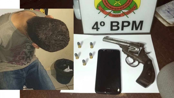 Assaltante invade casa, rouba carro no Bela Vista, mas Polícia Militar age rápido e criminoso é preso