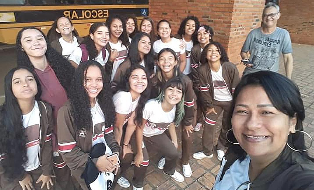 Antes da partida, escola desejou sorte a estudantes do Colégio Acreano envolvidos em acidente de ônibus