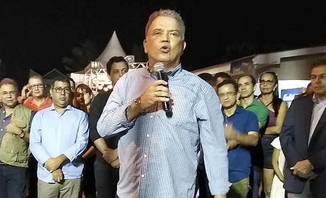 "Eu não conheço ninguém que seja a favor da devastação da Amazônia", diz Petecão na abertura da Expoacre Juruá