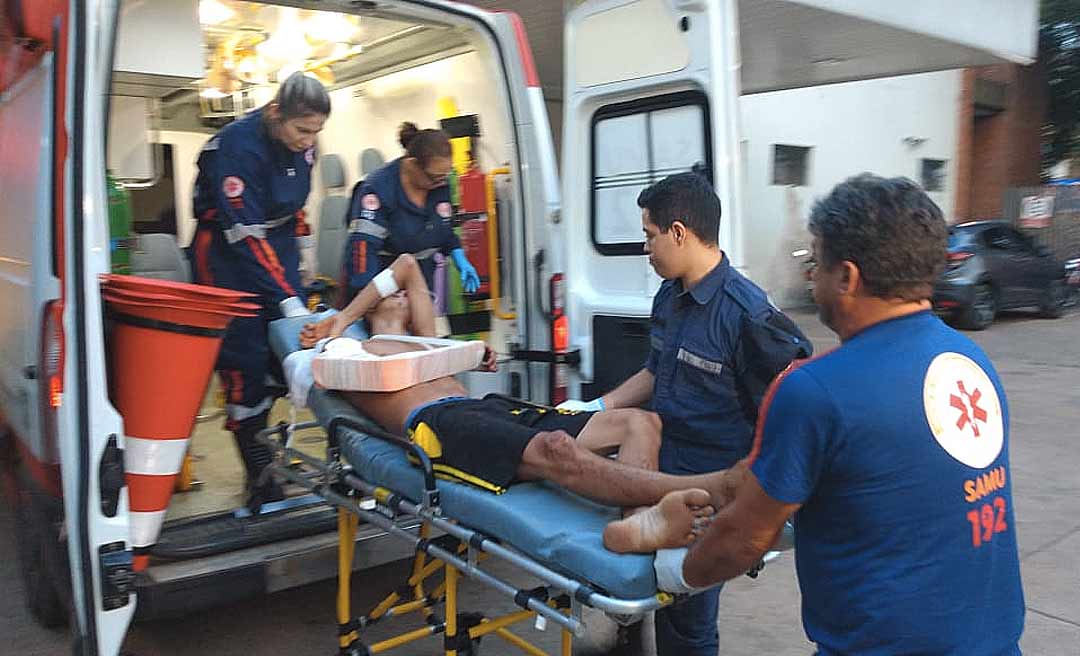 Homem escapa de ser executado a tiros pela dupla da motocicleta no bairro Boa União