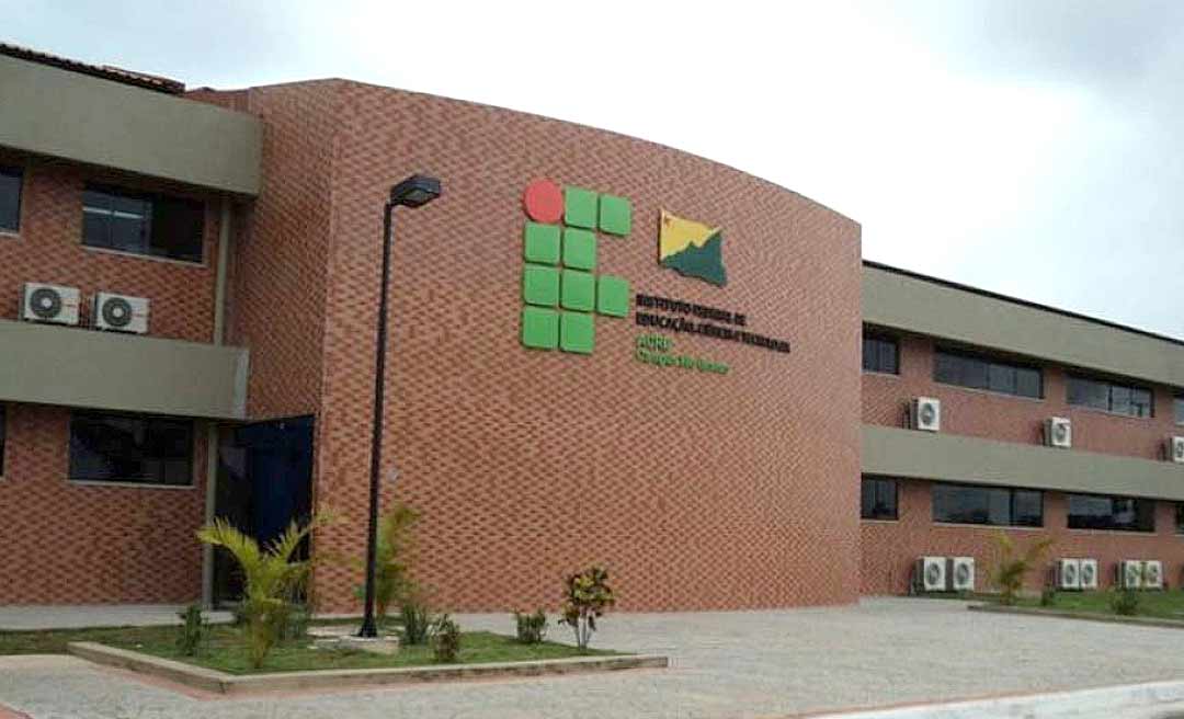 Inscrições para seleção do Instituto Federal do Acre seguem até o dia 14 de novembro