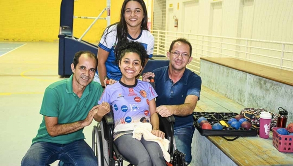 Com apoio da Prefeitura de Cruzeiro do Sul, paratleta irá participar de campeonato nacional de bocha