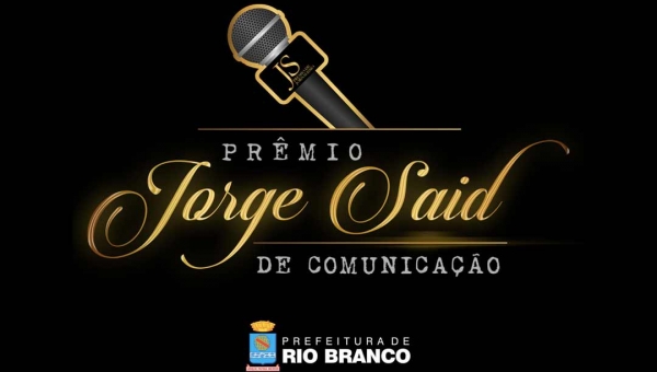 Inscrições para Prêmio de Jornalismo da Prefeitura de Rio Branco vão até 30 de novembro