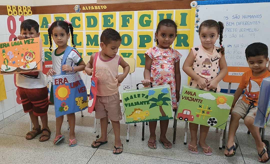 Projeto “Mergulhando na leitura” promove o despertar de crianças para o mundo da literatura