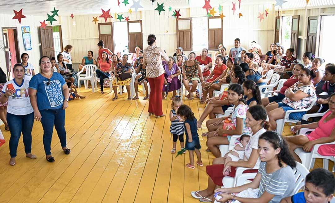 Prefeitura de Cruzeiro realiza confraternização com grupo de mulheres do CRAS