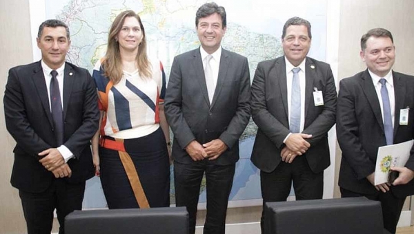 Em reunião com Rocha e Alysson, ministro da Saúde garante agilidade para transplantes e custeio para hospitais