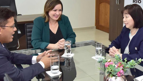 Prefeitura de Rio Branco recebe apoio do Consulado Geral do Japão para fortalecimento de ações em saúde