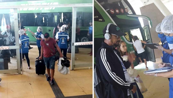 Rodoviária de Rio Branco continua aberta e ônibus operando com 50% da capacidade de lotação