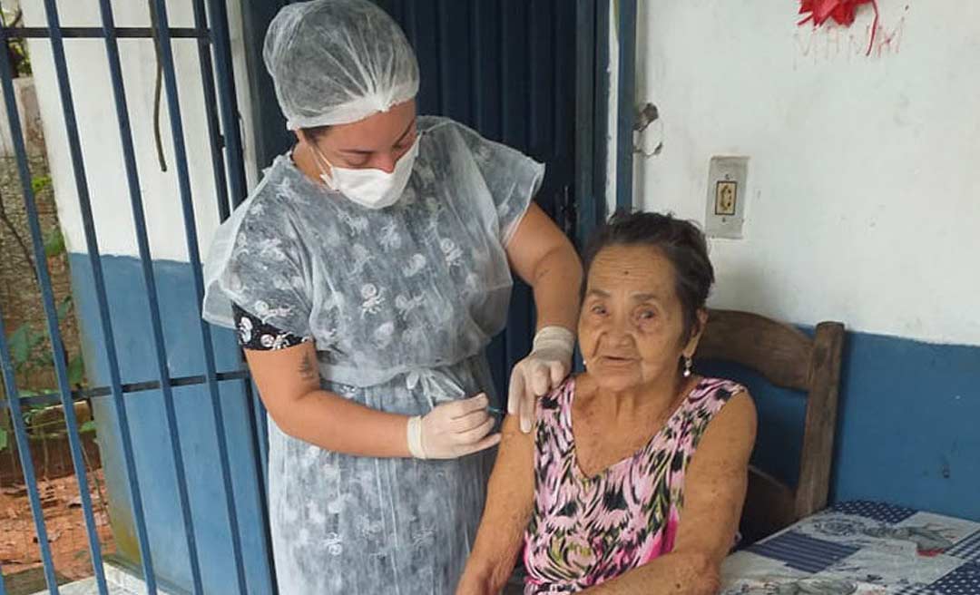 Prefeitura já vacinou quase metade dos idosos de Rio Branco