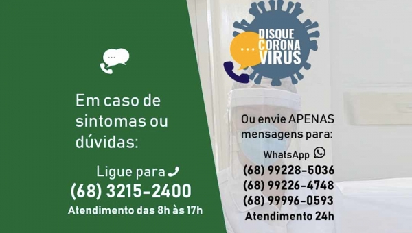 Médicos fazem teleatendimento e tiram dúvidas da população pelo telefone ou pela internet
