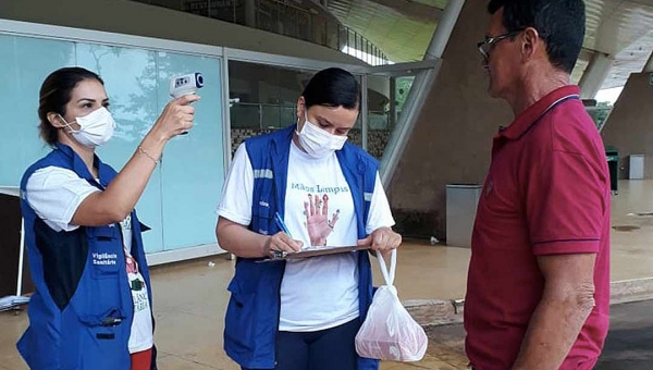 Prefeitura mantém barreira sanitária 24 horas na Rodoviária Internacional de Rio Branco