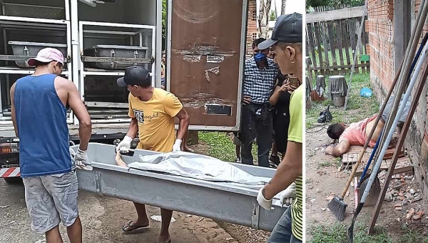 Sem piedade, criminosos executam lavador de carro na porta da cozinha de residência