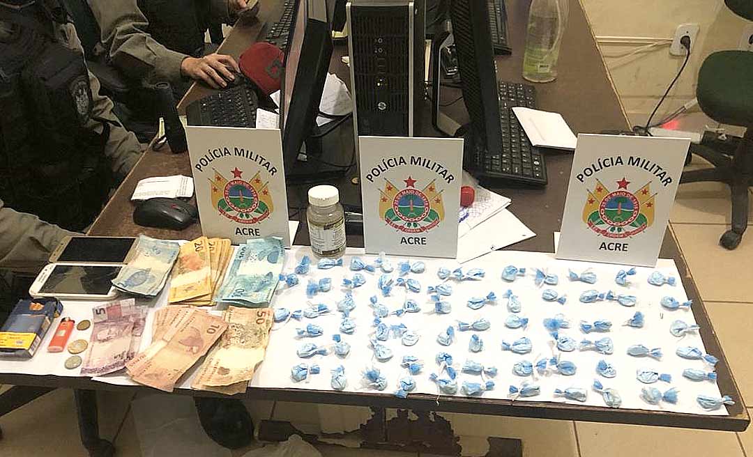 Operação da Polícia Militar retira de circulação três traficantes em Rio Branco