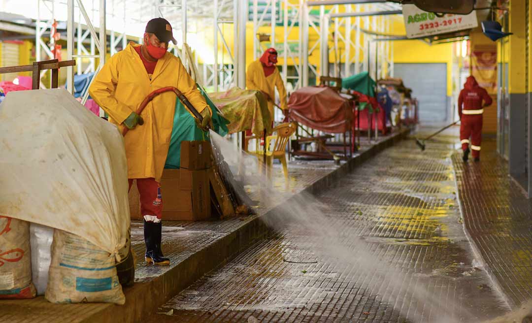 Prefeitura reforça higienização e sanitização de equipamentos públicos