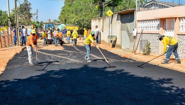 150 bairros e 644 vias recebem melhorias viárias com ações da Prefeitura de Rio Branco