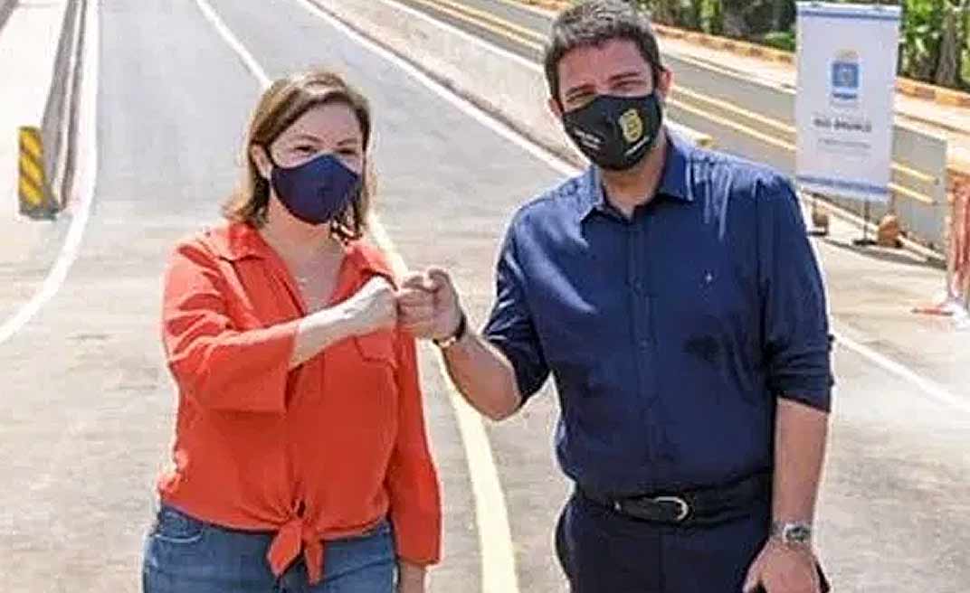 Perguntado sobre o nome para vice de Socorro Neri, Gladson brinca: "Vai ser eu"