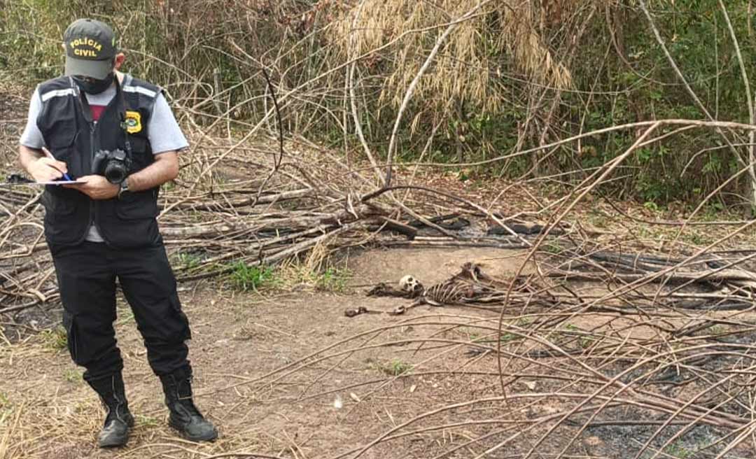 Ossada humana é encontrada em Fazenda na região do Apolônio Sales, em Rio Branco