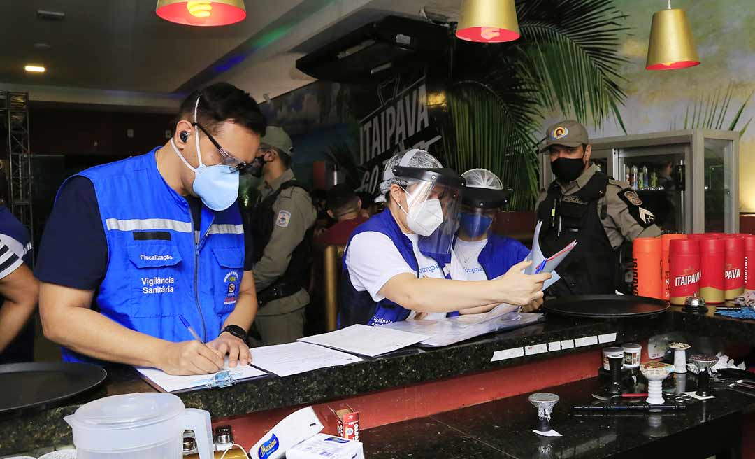 COVID-19: Prefeitura de Rio Branco altera protocolo de Vigilância para bares, restaurantes, pizzarias, lanchonetes e sorveterias