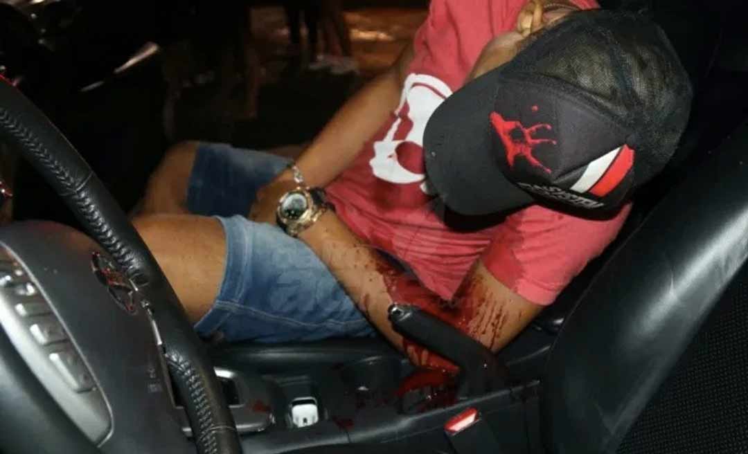 Jovem é executado dentro de “Uber” em suposto acerto de contas em Epitaciolândia