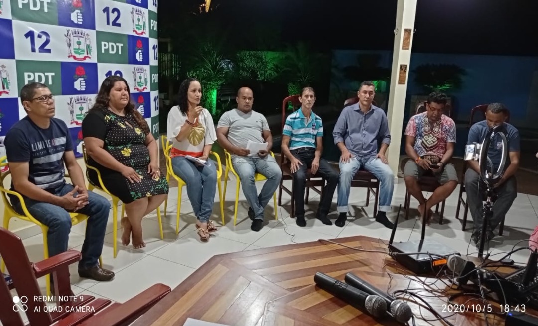 Em live, candidata a prefeita Maria Lucinéia anuncia que terá comício virtual na quinta-feira, 8