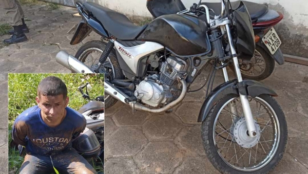 Assaltante vai roubar caminhoneiro, acaba preso pela Polícia Militar e é encaminhado à Defla