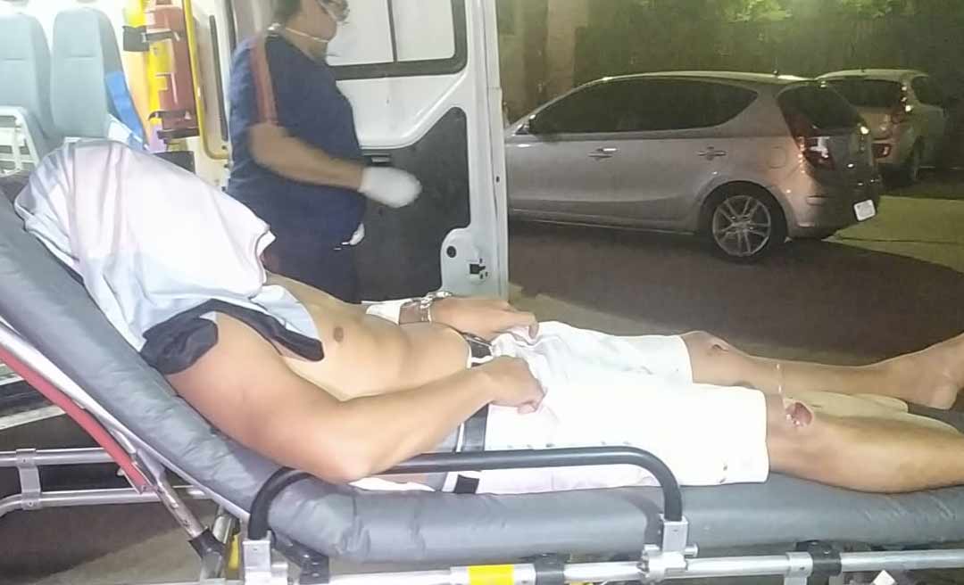 Policial reage a assalto no Portal da Amazônia e é alvejado nas costas pelos bandidos