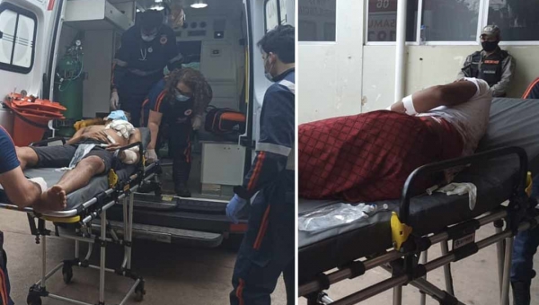 Bandidos são baleados por policial à paisana quando tentavam assaltar comércio no Cidade Nova