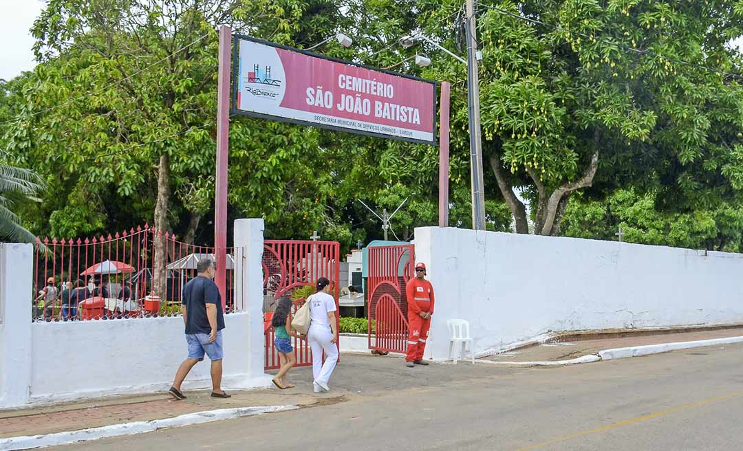 Prefeitura pede às famílias que antecipem visita aos cemitérios no Dia de Finados para evitar aglomeração