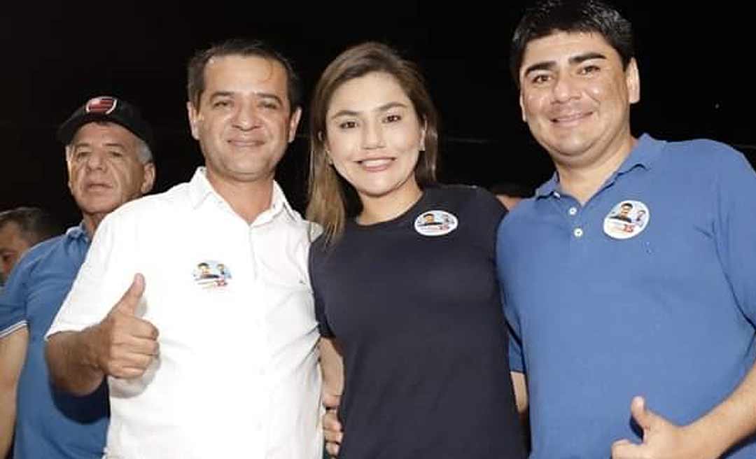 Fagner Sales e Luiz Cunha fazem carreata na Lagoinha e encerram campanha com comício na Santa Luzia