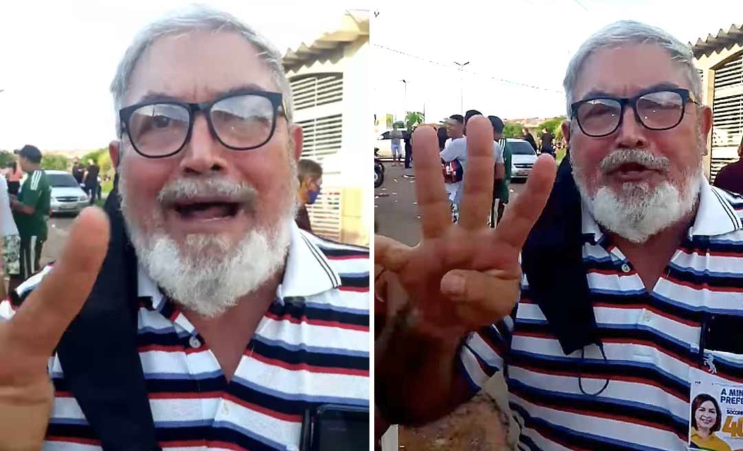 Petecão publica vídeo de Birico chamando Bocalom de louco e pergunta: "Você concorda com isso?"