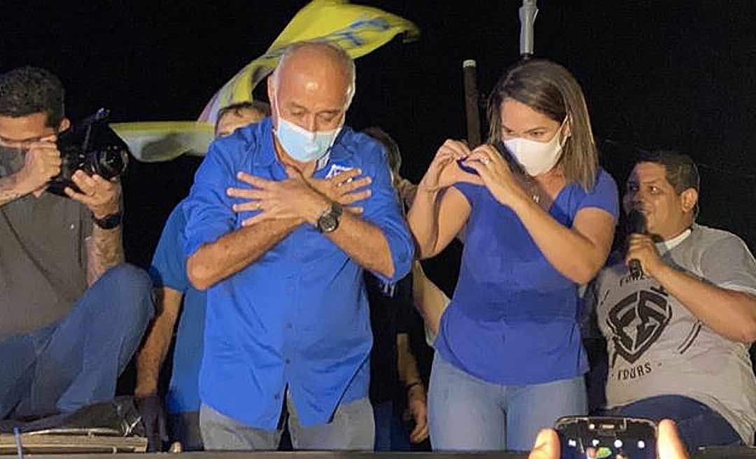 Eleito prefeito de Rio Branco, Tião Bocalom diz: "Vitória da resistência e persistência"