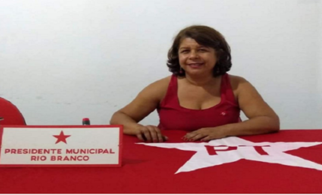 Presidente do PT de Rio Branco, Selma Neves, pede desculpas à Socorro Neri por tê-la chamada de “vagabunda”