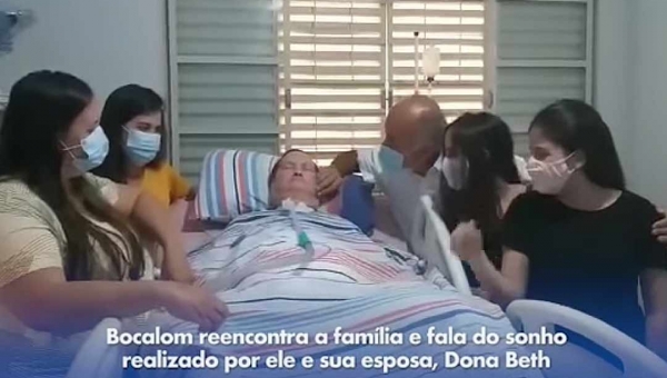 Bocalom emociona internautas ao contar à esposa que ganhou a eleição