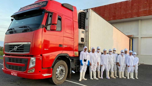 Com apenas dois meses em funcionamento, Frigordo envia sua primeira carga de carne bovina para São Paulo