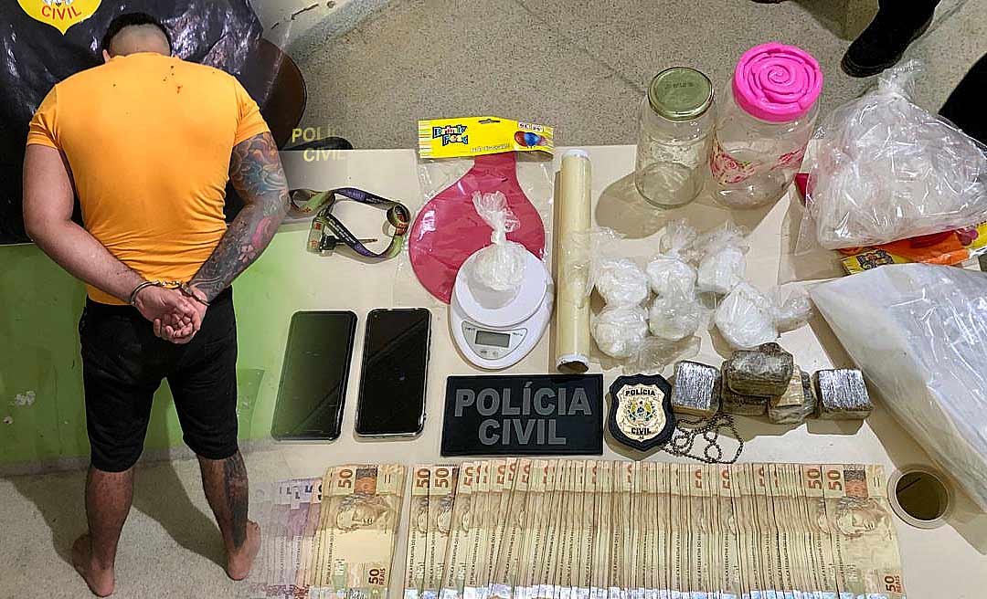 Líder do Comando Vermelho em Feijó é preso por equipes da força de segurança pública do Acre