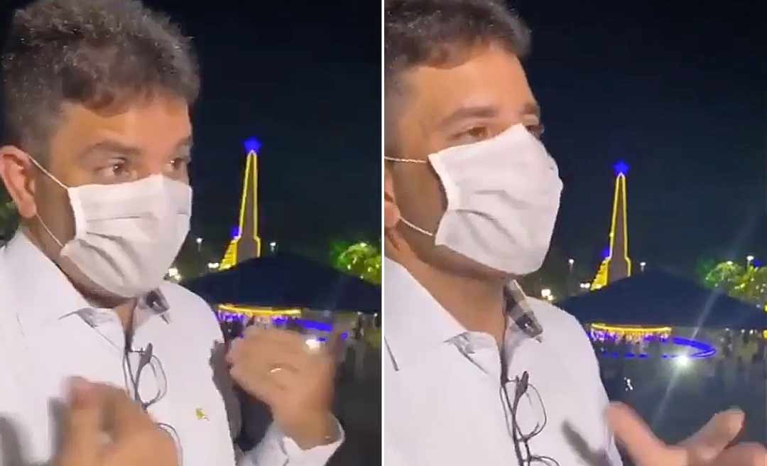 Gladson é curto e grosso: "Quem não quer tomar a vacina não tome. Eu vou tomar"