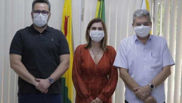 Deputado Alan Rick, Ufac e Secretaria de Educação do Estado firmam parceria para construção do novo Colégio Aplicação