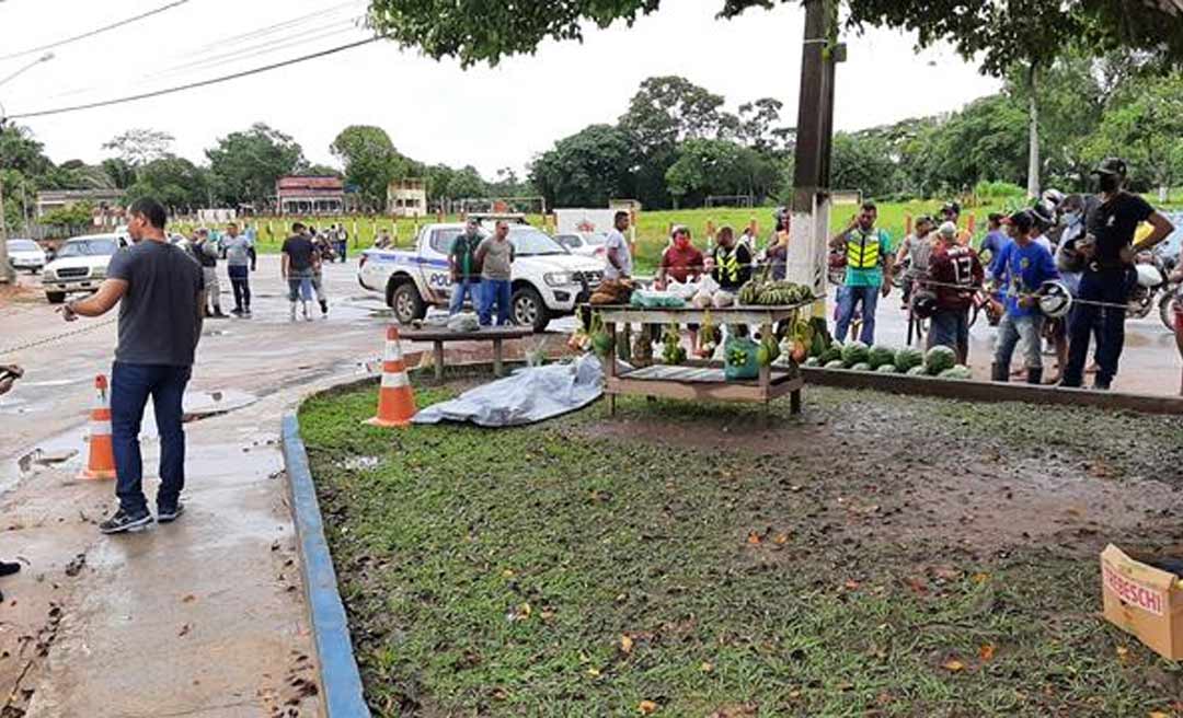 No Acre, vendedor tenta reagir com faca a abordagem policial e é morto