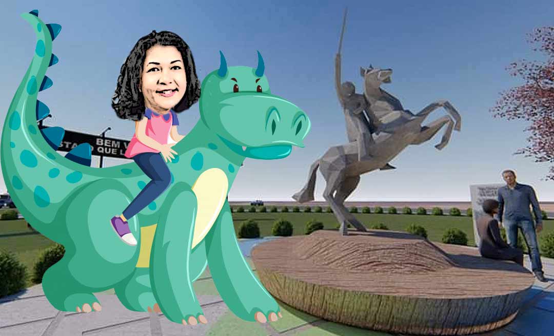 Os "dinos" da Eliane, Plácido e o ET