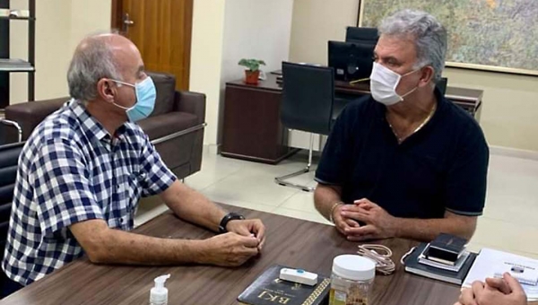 Pela primeira vez após as eleições, Petecão e Bocalom se reúnem 