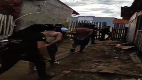 Agentes da Decore prendem faccionados que aparecem em vídeo com arma de fogo