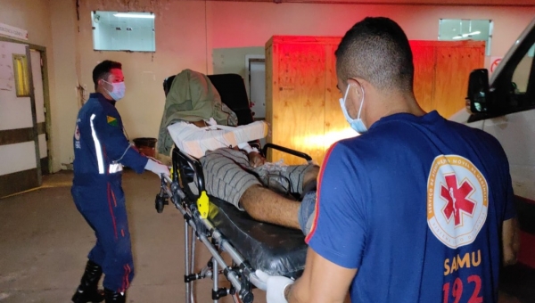 Faccionados agridem jovem a ripadas no Ramal do Canil