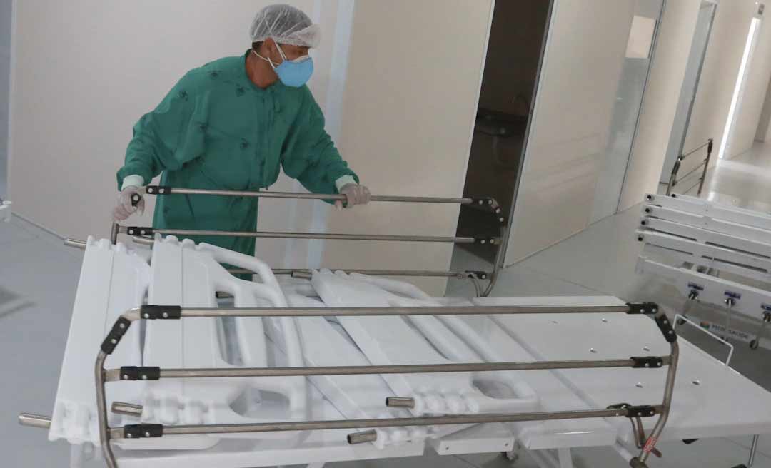 Cruzeiro do Sul não tem mais leito de UTI/Covid disponível; dos 10 leitos todos estão ocupados