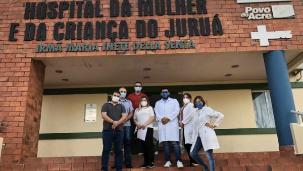 Unidades de Saúde do Estado recebem visita técnica do Igesac